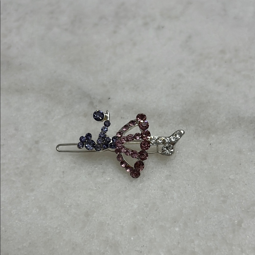 Ballerina Rhinestones Hair Clip